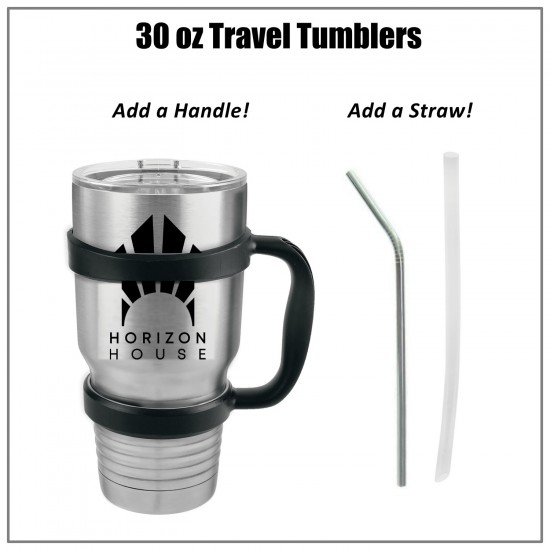 HH 30 oz Travel Tumbler Horizon House with Logo