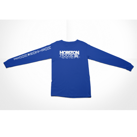 Horizon House Long Sleeve HELP HOPE HOME Slogan T-shirt