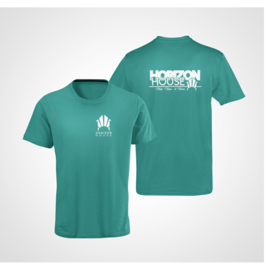 Horizon House Short Sleeve HELP HOPE HOME Slogan T-shirt