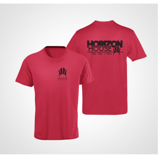 Horizon House Short Sleeve HELP HOPE HOME Slogan T-shirt